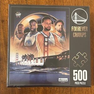 Thrive FourEver Champs Puzzle - Black and Gold